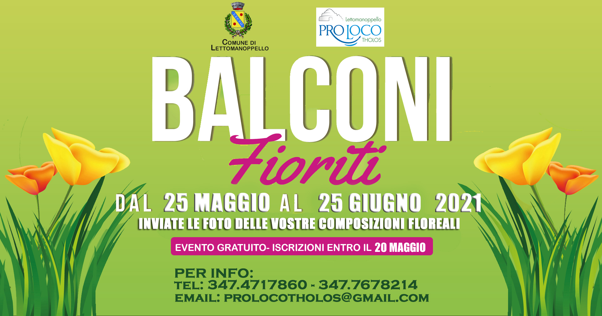 II^ Edizione Concorso BALCONI FIORITI