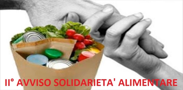 Ii° avviso solidarietà alimentare